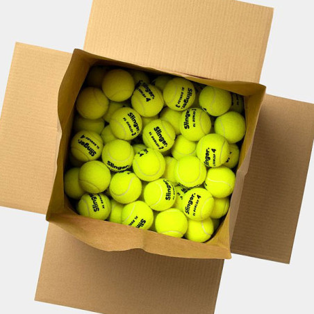 Balles De Tennis Pédagogiques TECNIFIBRE Junior - Carton De 24 Tubes De 3 Balles SOFT