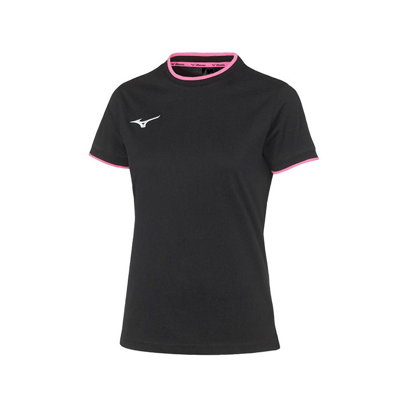 Tee-shirt femme Mizuno Team noir ou gris
