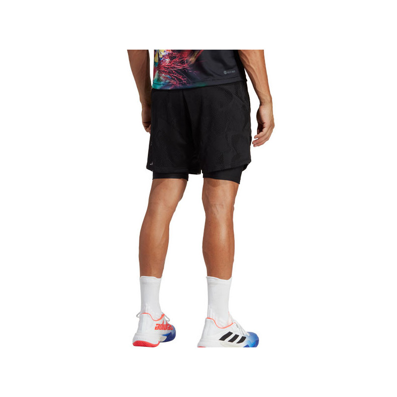 Short de tennis Adidas Slam 2 in 1