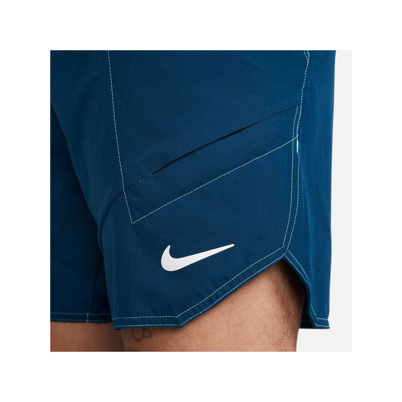 Short tennis Nike Alcaraz vert ou bleu
