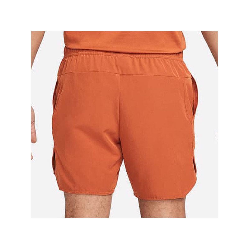 Short tennis Nike Alcaraz orange ou bleu