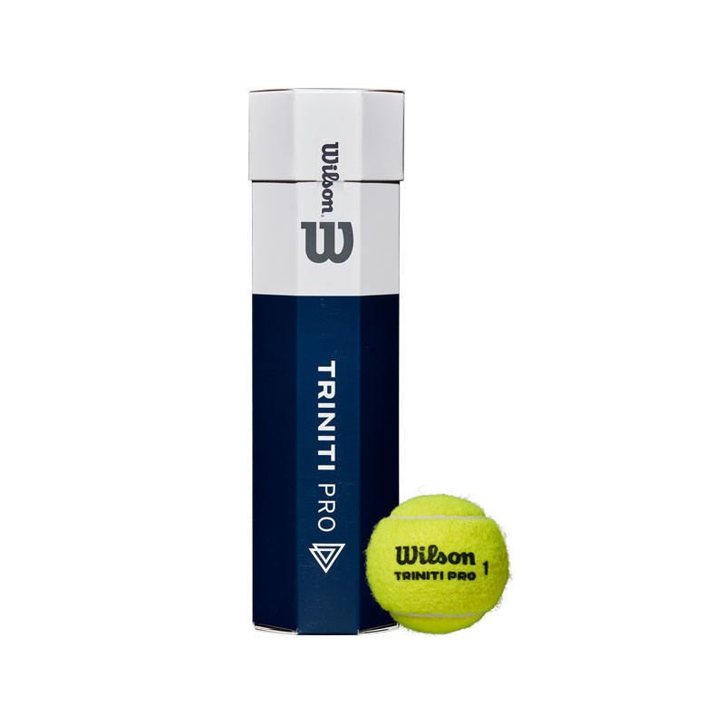 Tube 4 balles Wilson Triniti Pro