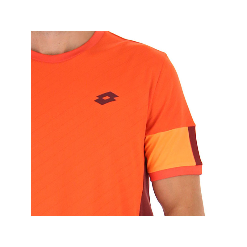 Tee-shirt tennis Lotto Roland Garros