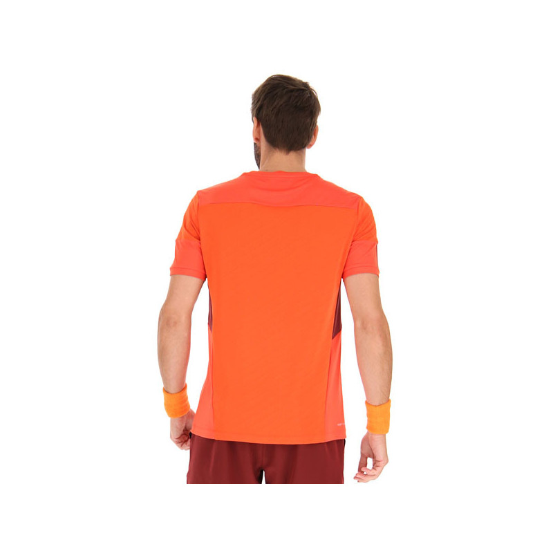 Tee-shirt tennis Lotto Roland Garros