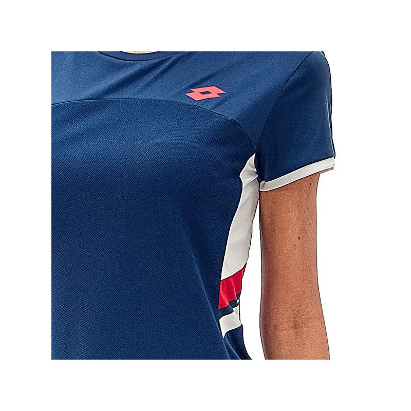 Tee-shirt tennis femme Lotto Squadra 3