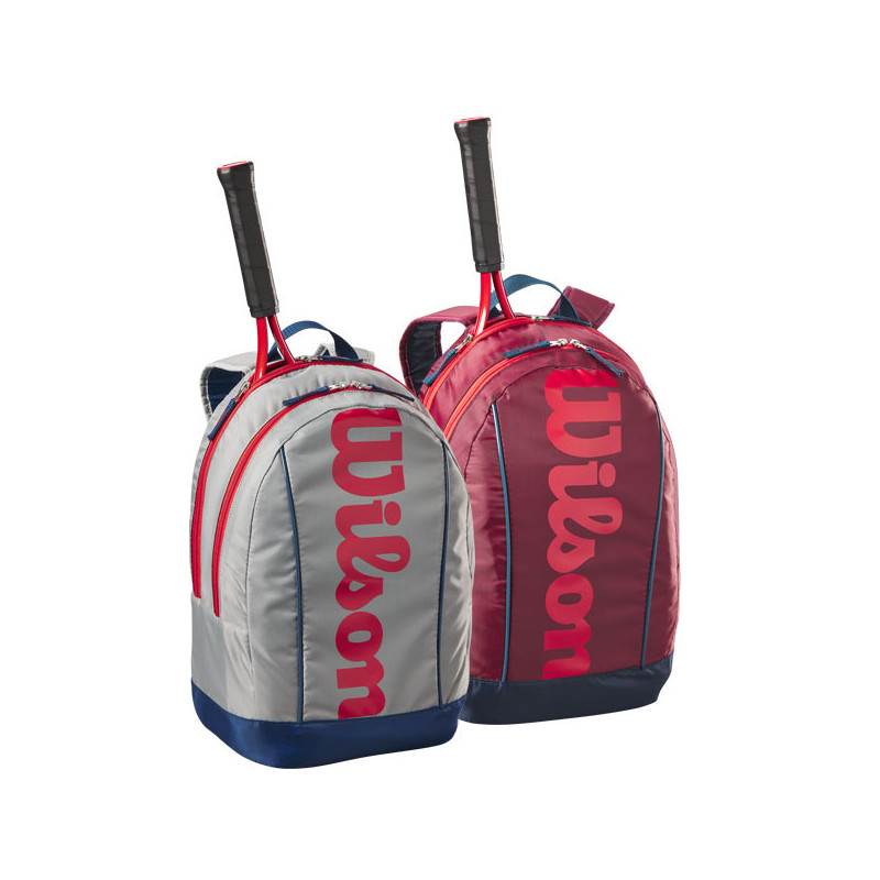 Sac De Tennis Pour Enfants - Tissu Oxford Imperméable - 28x40x15 Cm - Poches Filet - Sangles Réglables