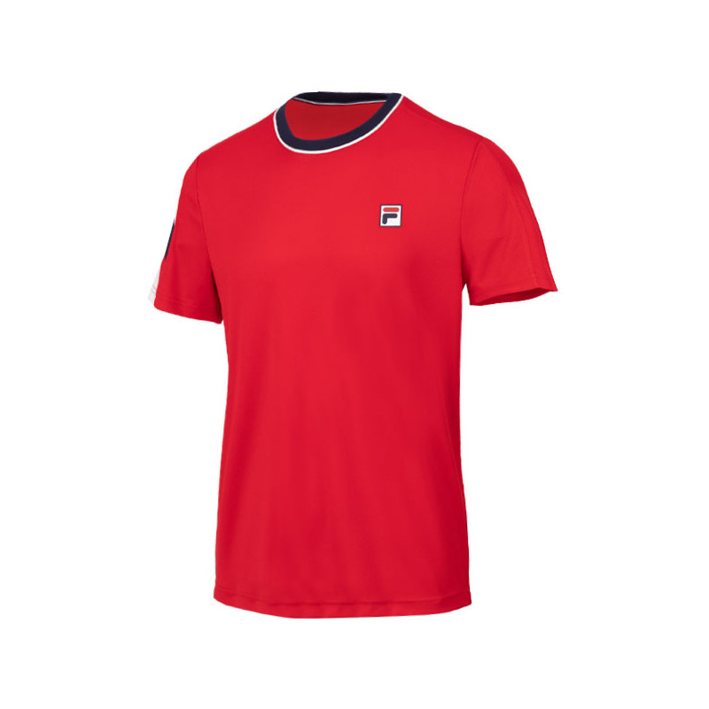 Tee-shirt Enzo rouge US Open 2023