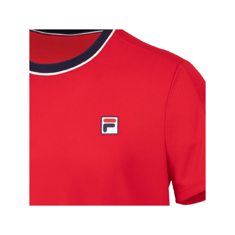 Tee-shirt Enzo rouge US Open 2023
