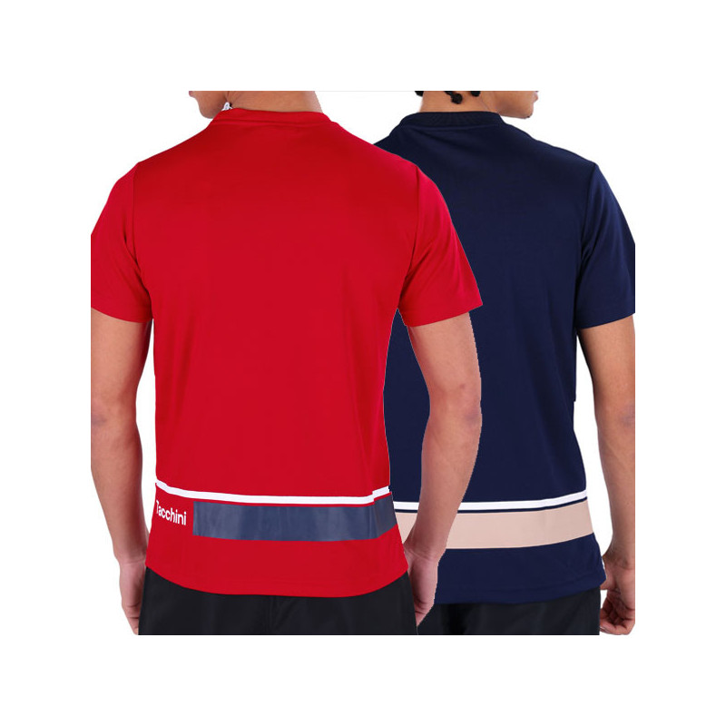 T-shirt Sergio Tacchini Iberis Bleu Taille XS Homme - Neuf Avec étiquettes Authentique
