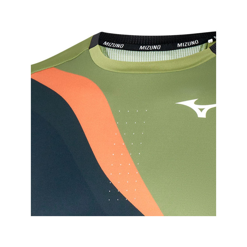 Tee-shirt de tennis Mizuno Graphic Release Shadow