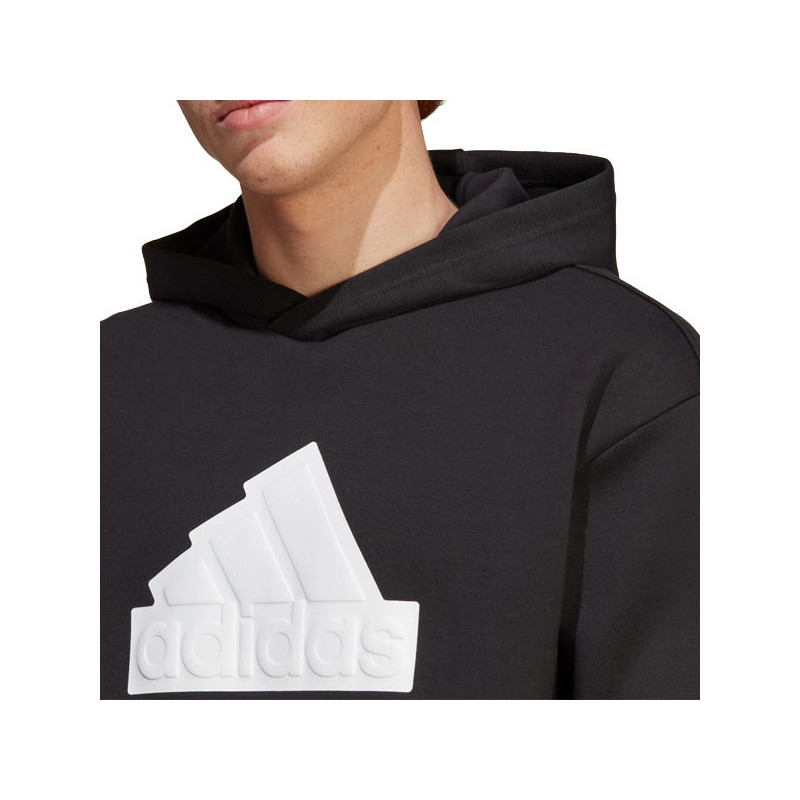 Sweat capuche Adidas Big Logo noir