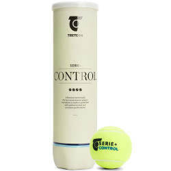 Balles de tennis Tretorn Serie + Control, Tube de 4 balles