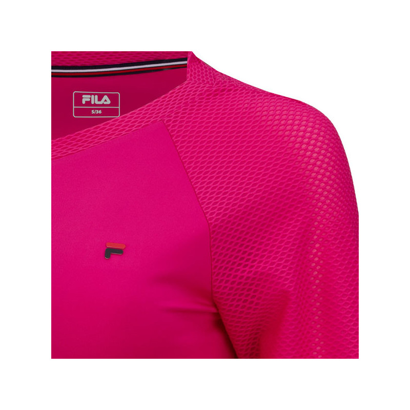 Tee-shirt technique manches longues femme Fila Gracie