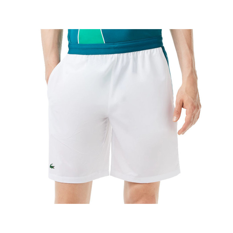 Short tennis Djokovic blanc-vert 2023