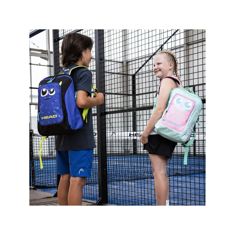 Sac à dos tennis Head Tour Backpack Kids bleu-vert