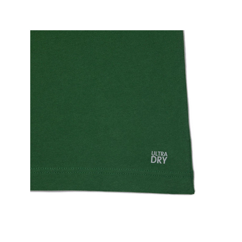 Tee-shirt tennis Lacoste Crocodile Ultra Dry vert