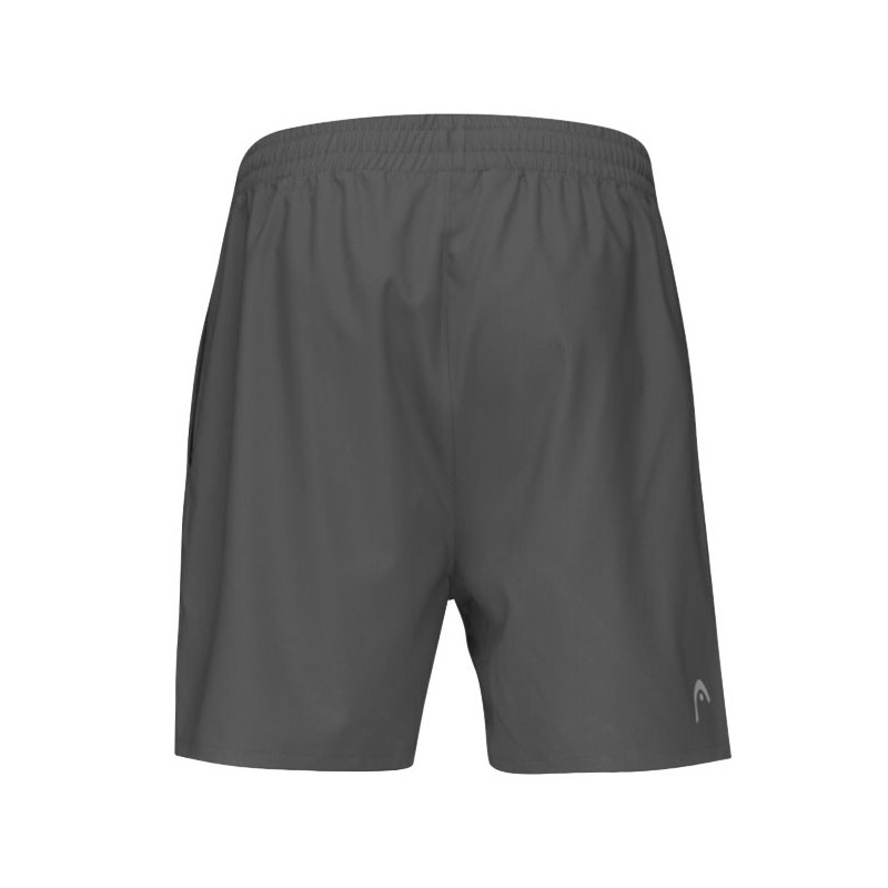 Short de tennis Head club 22 gris foncé
