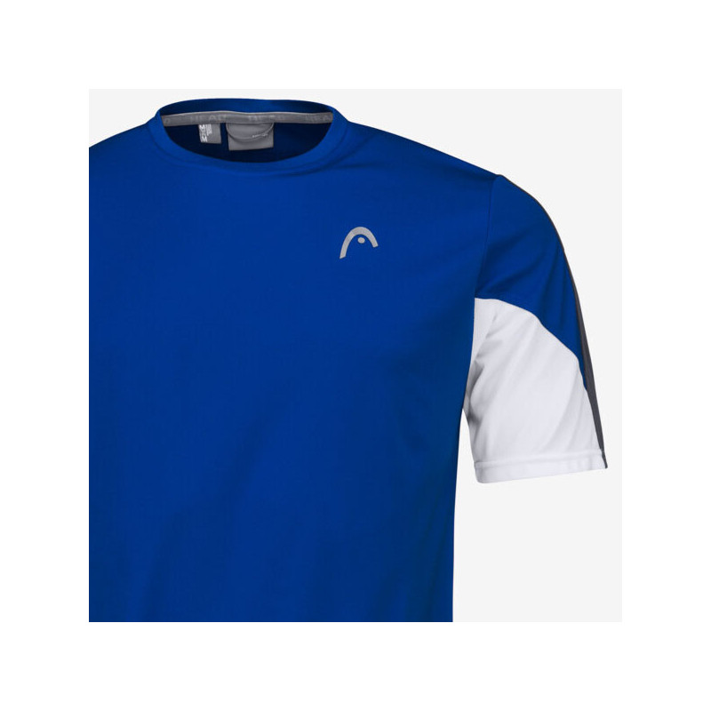 Tee-shirt de tennis Head club 22 bleu royal