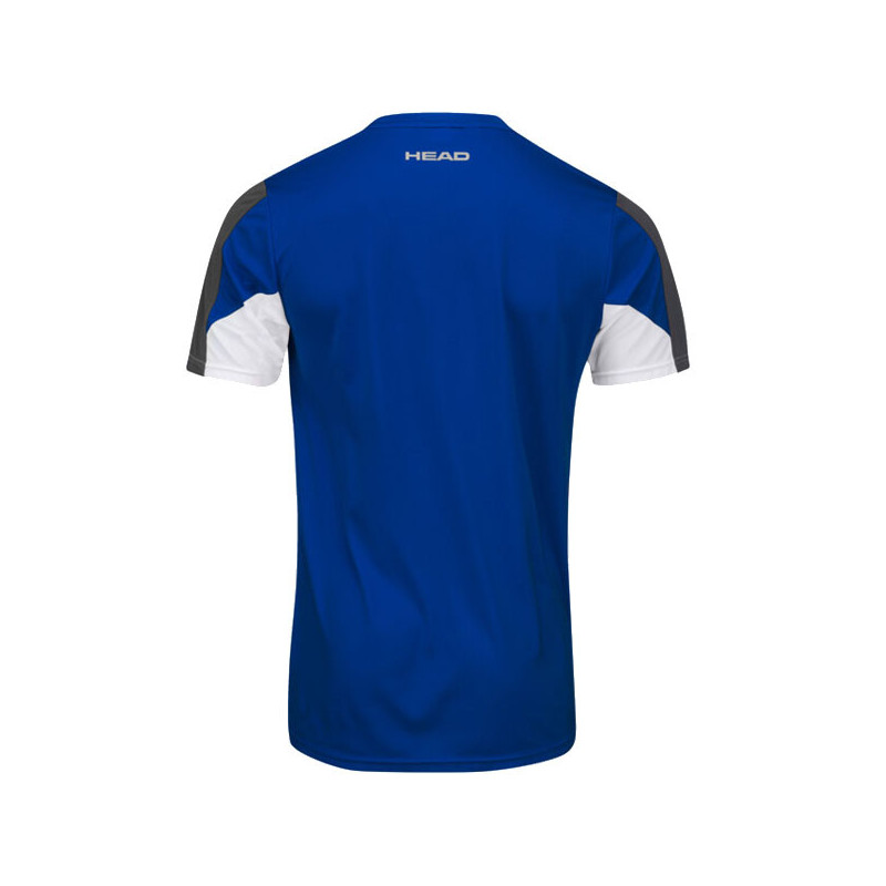 Tee-shirt de tennis Head club 22 bleu royal