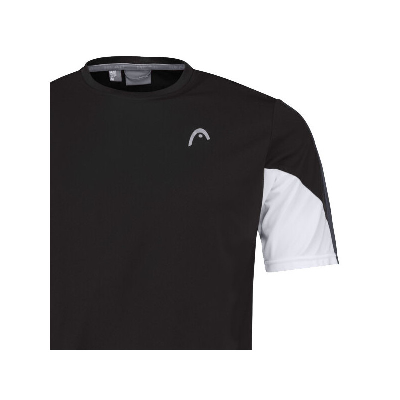 Tee-shirt de tennis Head club 22 noir