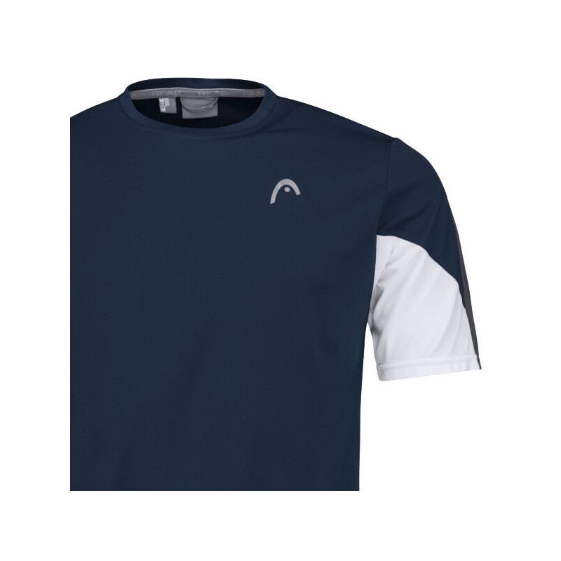 Tee-shirt de tennis Head club 22 bleu marine