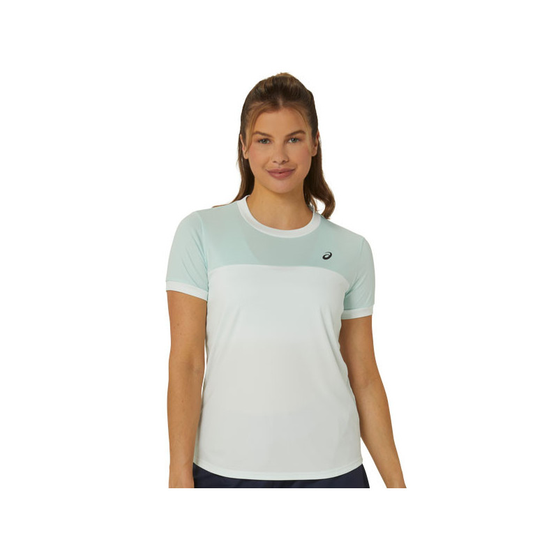 Asics Court Sleeve Top Pale Blue