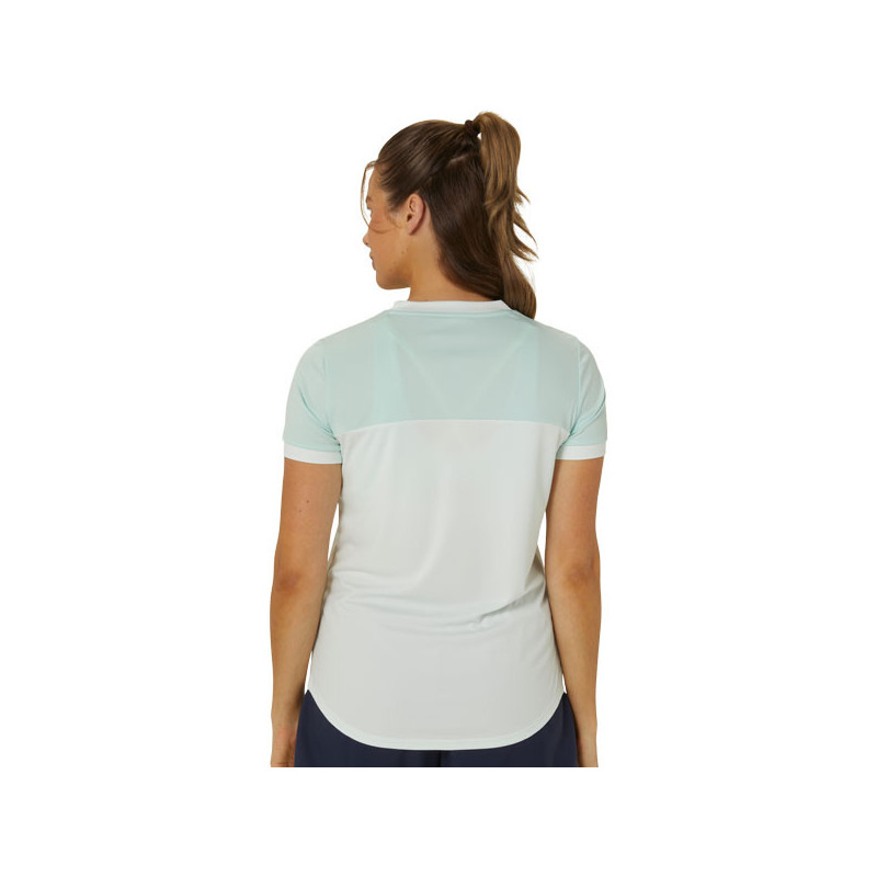 Asics Court Sleeve Top Pale Blue