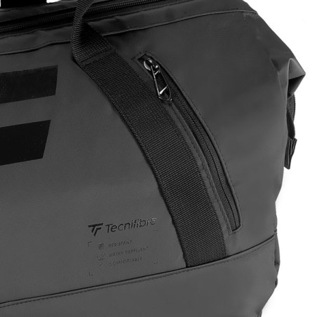 Sac De Sport Tecnifibre Tour Endurance Ultra Noir - Pour Padel, Tennis - Grande Capacité Et Durable - 14