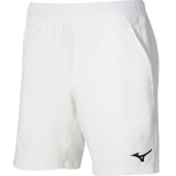 Short de tennis homme Mizuno Flex 8 pouces - Coloris blanc