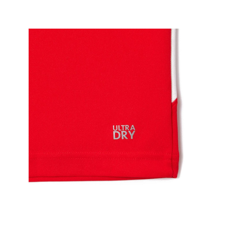 Polo tennis Lacoste Djokovic rouge printemps 2024