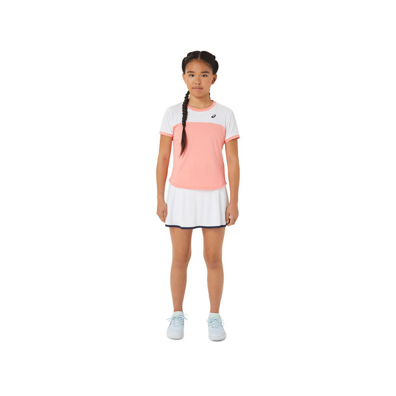 Jupe tennis fille Nike blanche