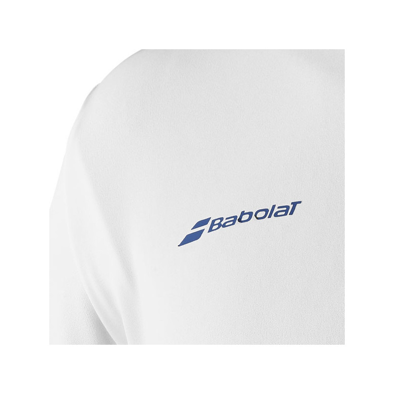 Tee-shirt Babolat Play Crew blanc ou rouge