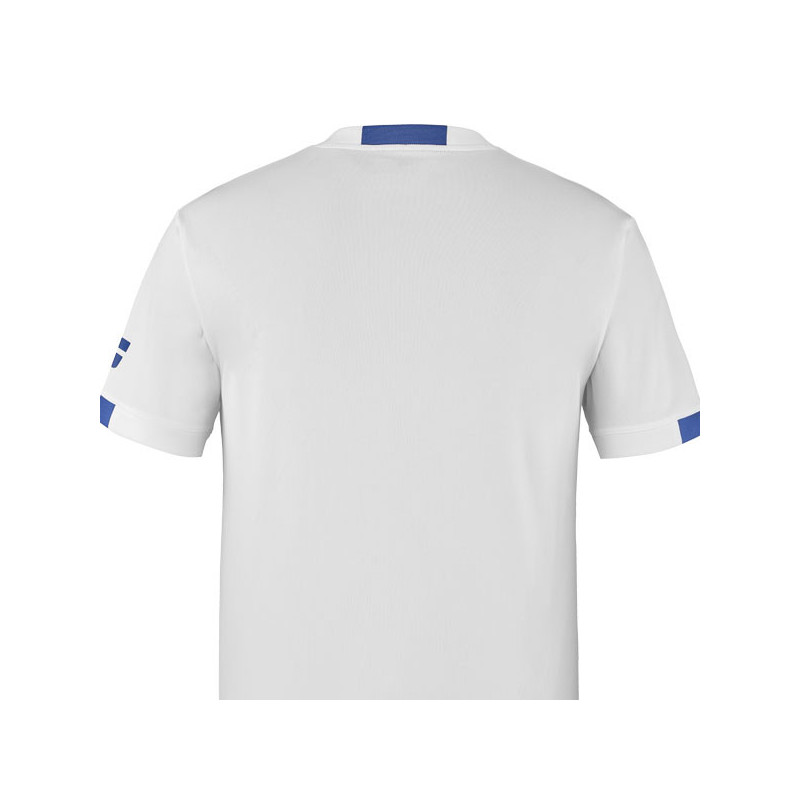 Tee-shirt Babolat Play Crew blanc ou rouge