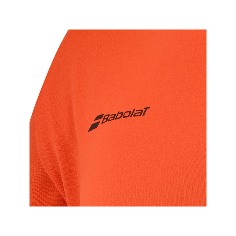 Tee-shirt Babolat Play Crew blanc ou rouge