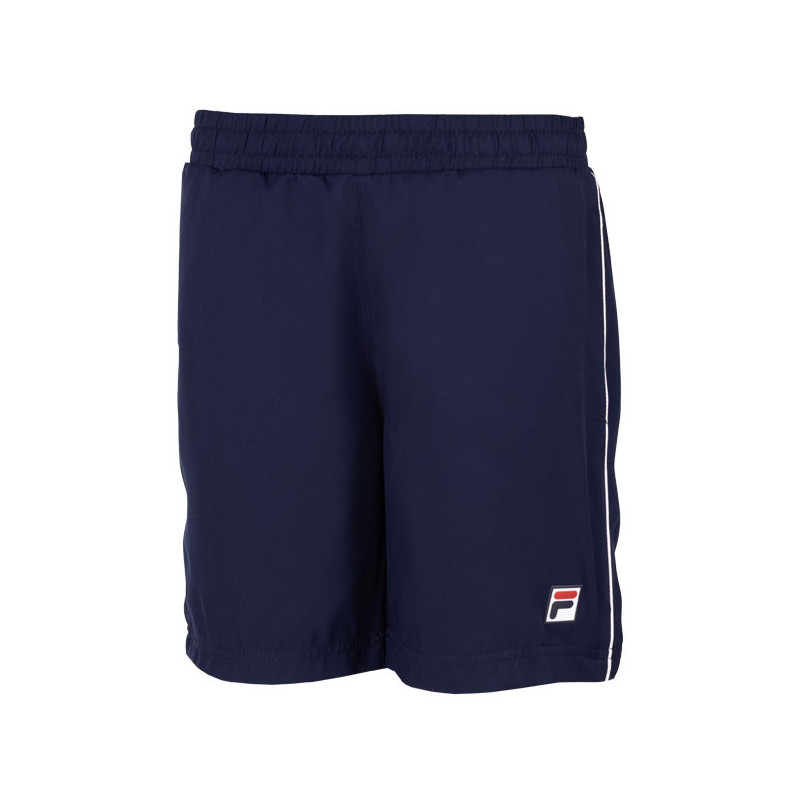 Short tennis enfant Fila bleu