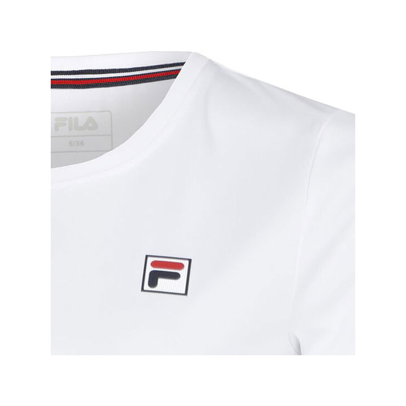 Tee-shirt femme Fila Leonie blanc ou bleu marine