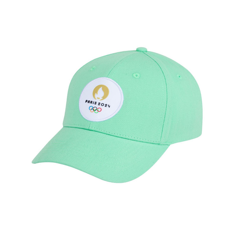 Casquette officielle JO Paris 2024 3D vert