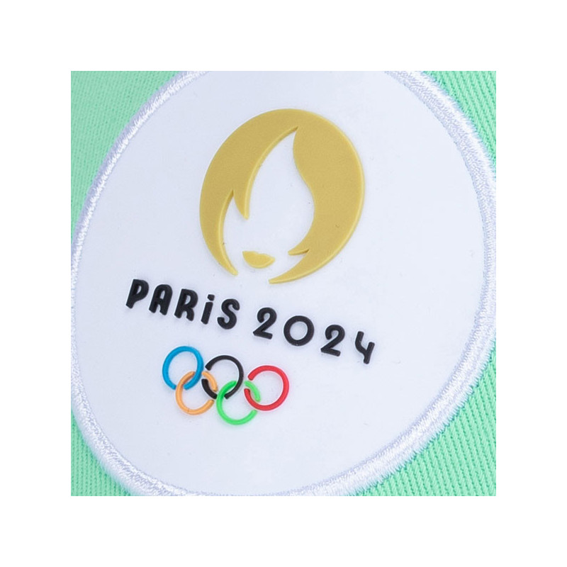Casquette officielle JO Paris 2024 3D vert