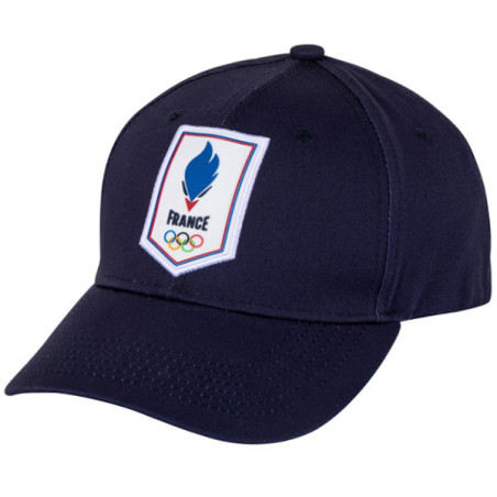 Casquette Officielle JO Paris 2024 Équipe De France - Blanche, Réglable, Neuf Avec étiquettes