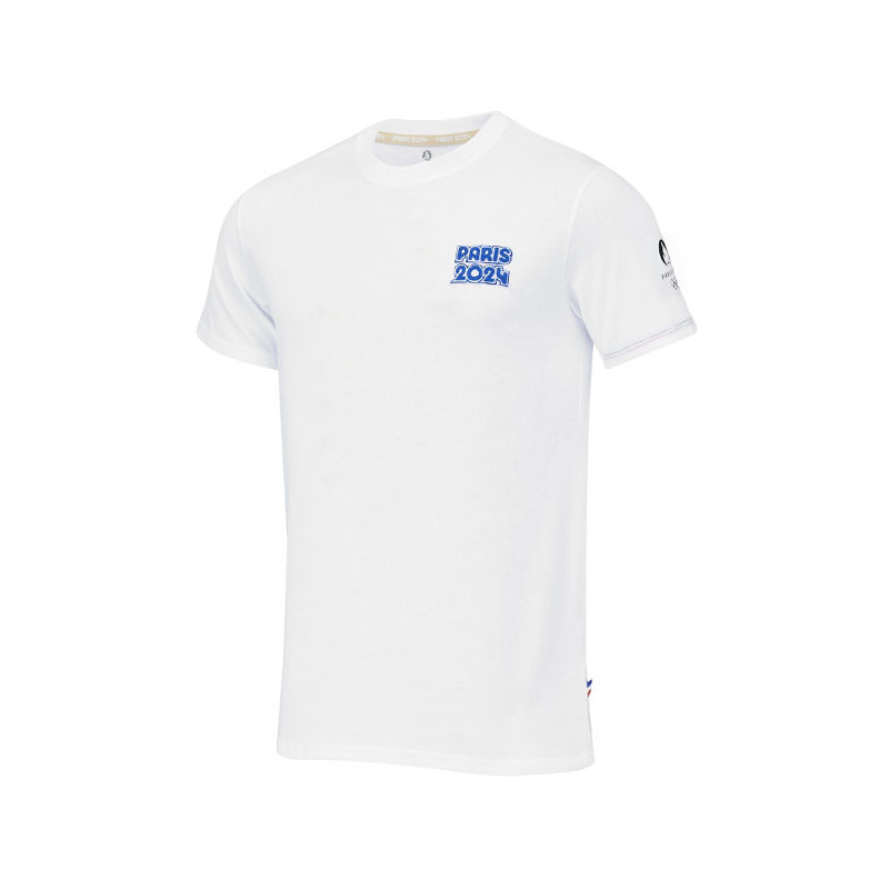 Tee-shirt officiel JO Paris 2024 Made in France