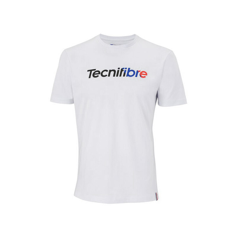Tee-shirt Tecnifibre Club Cotton Logo blanc