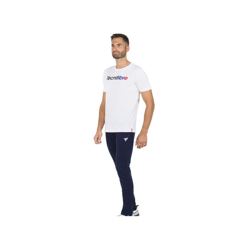 Tee-shirt Tecnifibre Club Cotton Logo blanc