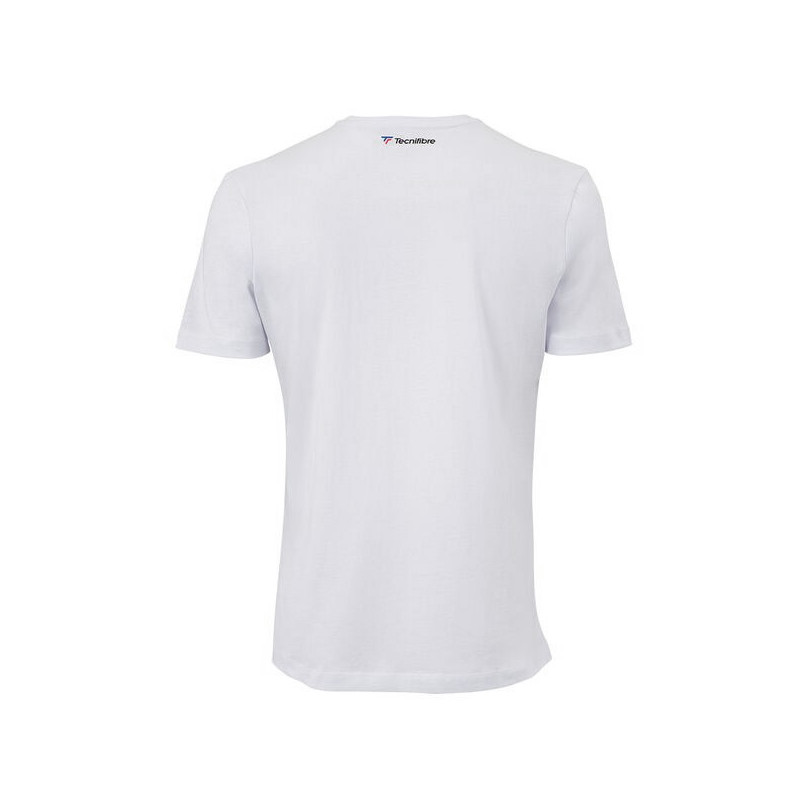 Tee-shirt Tecnifibre Club Cotton Logo blanc