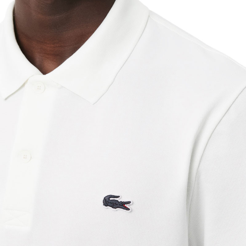 Polo Lacoste Regular Coton blanc