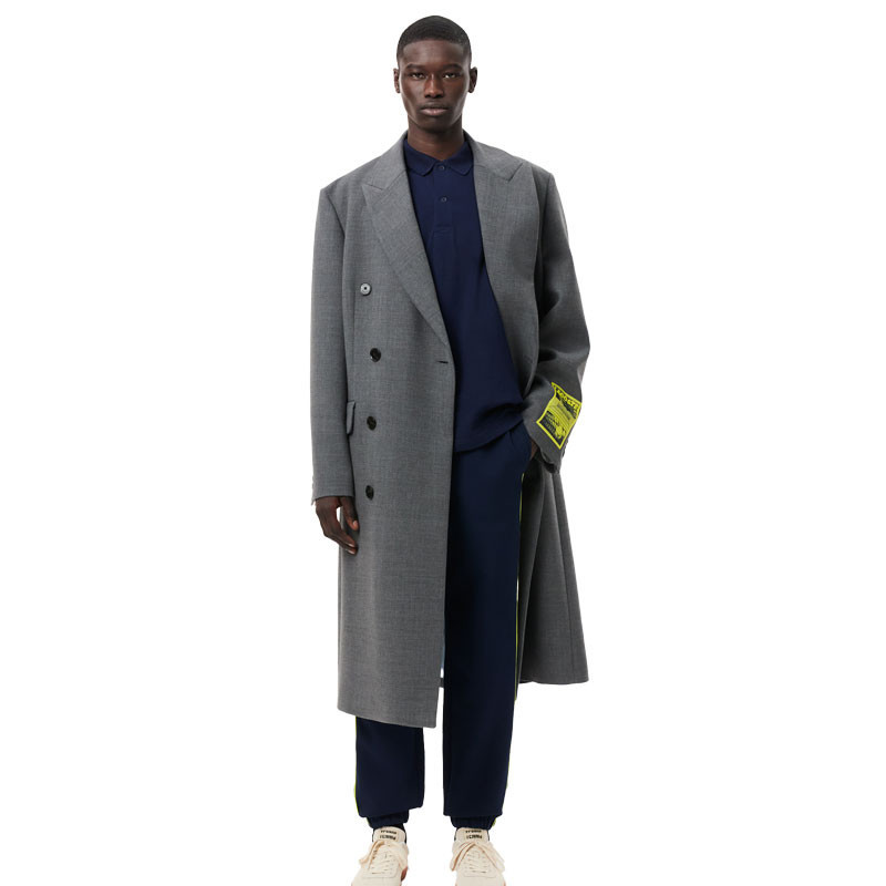 Polo Lacoste Regular Coton bleu marine