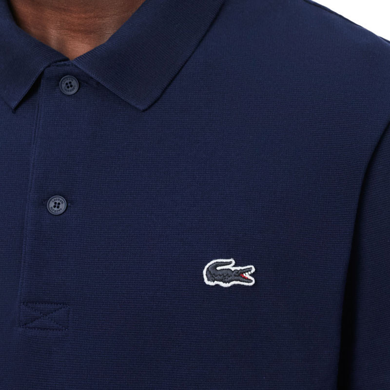 Polo Lacoste Regular Coton bleu marine