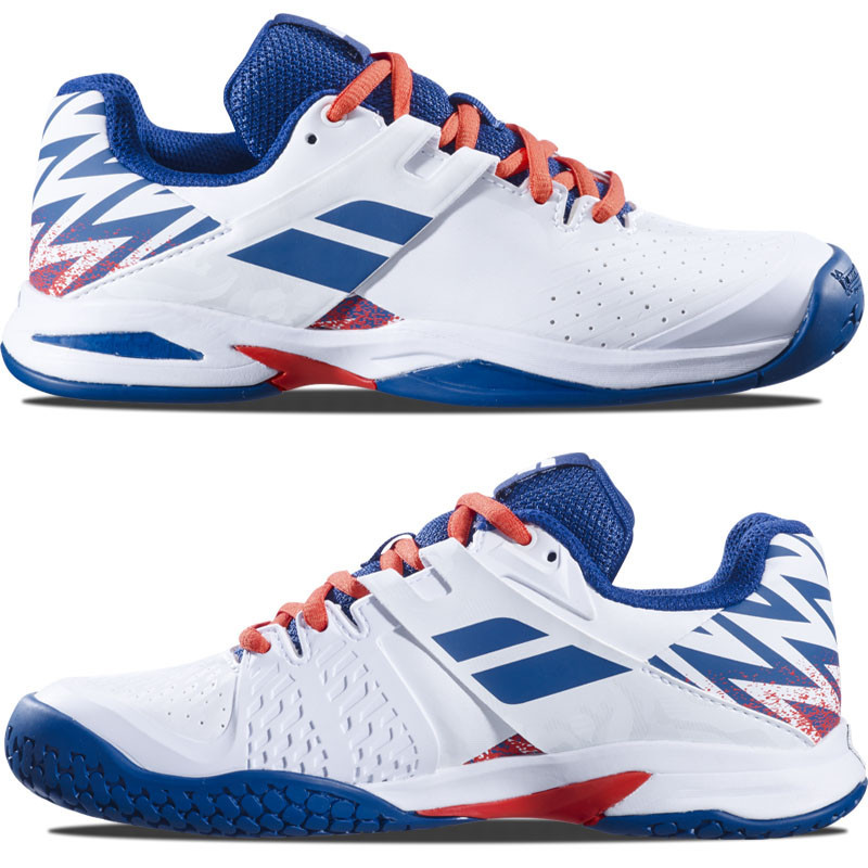 Babolat Propulse junior All Court blanc et bleu