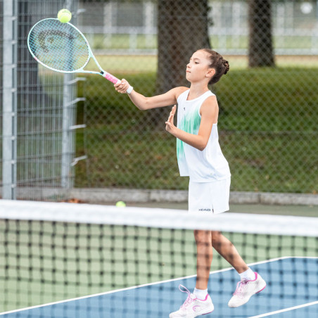 Raquette Tennis Junior HEAD Extreme 21 – Vert – Enfants 4-6 Ans – Aluminium Léger + Amortisseur Vibrations – Débutants