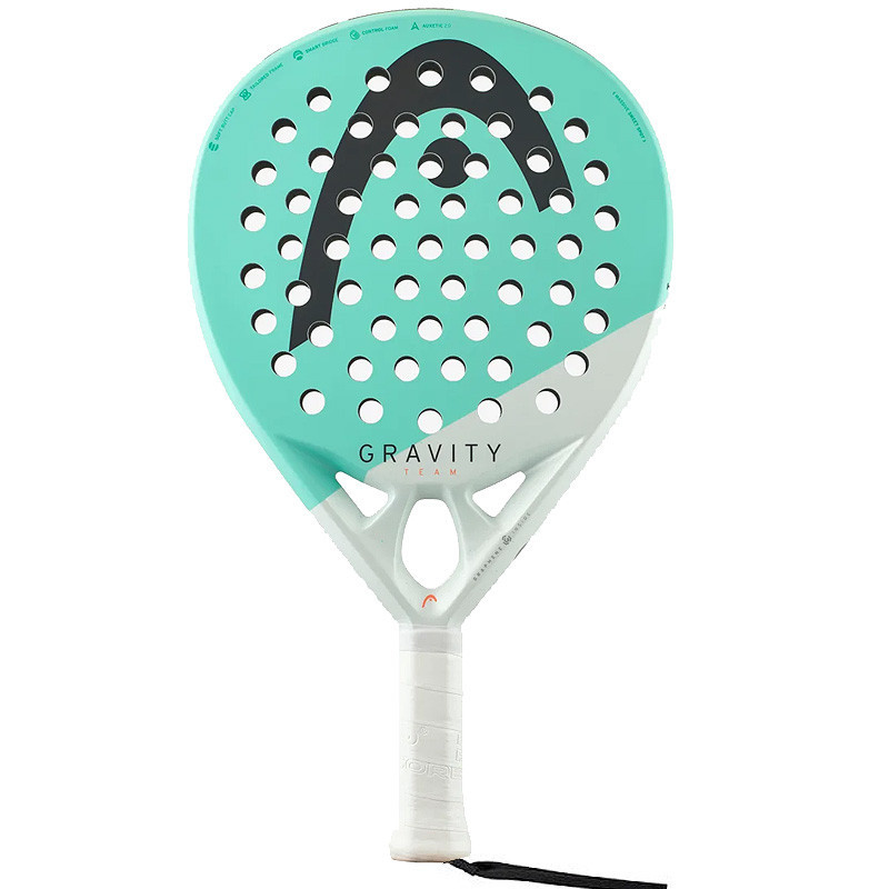 Head Gravity Team - Raquette de Padel forme ronde niveau intermédiaire