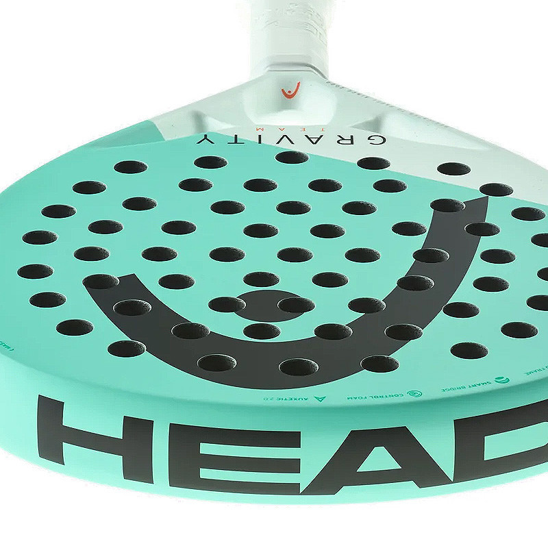 Head Gravity Team - Raquette de Padel forme ronde niveau intermédiaire